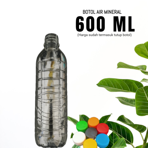 Botol Air Mineral 600 ML