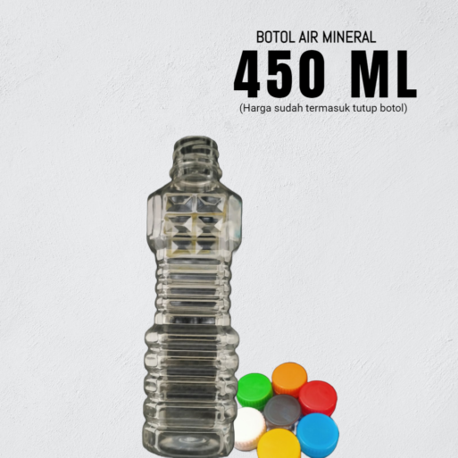 Botol Air Mineral 450 ML