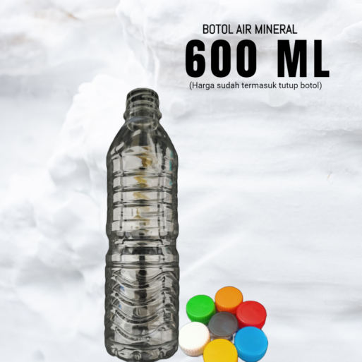 Botol Air Mineral 600 ML